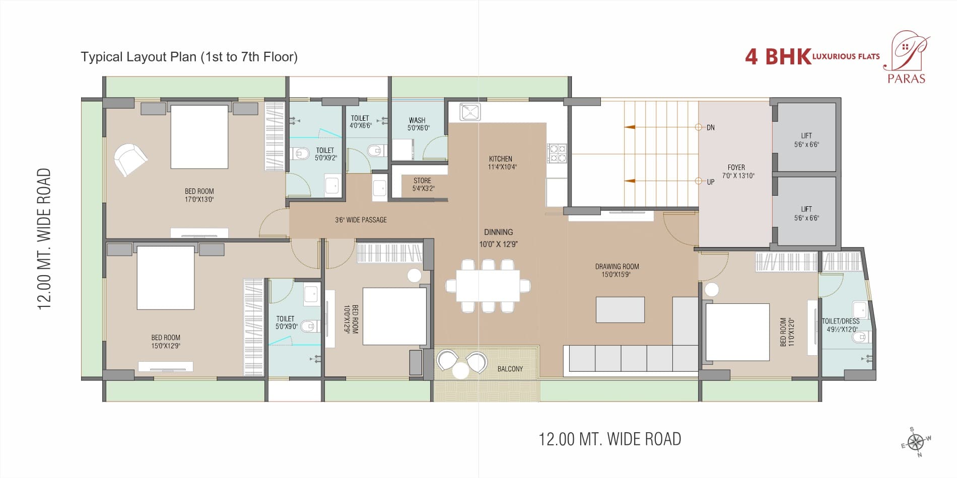 Floor Plan 1 - Paras