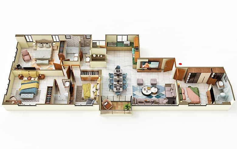 Floor Plan 3 - Paras