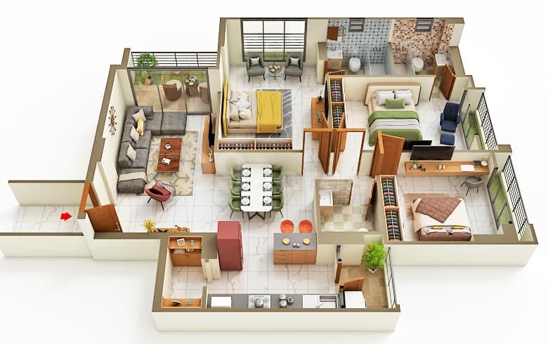 Floor Plan 2 - Veritas
