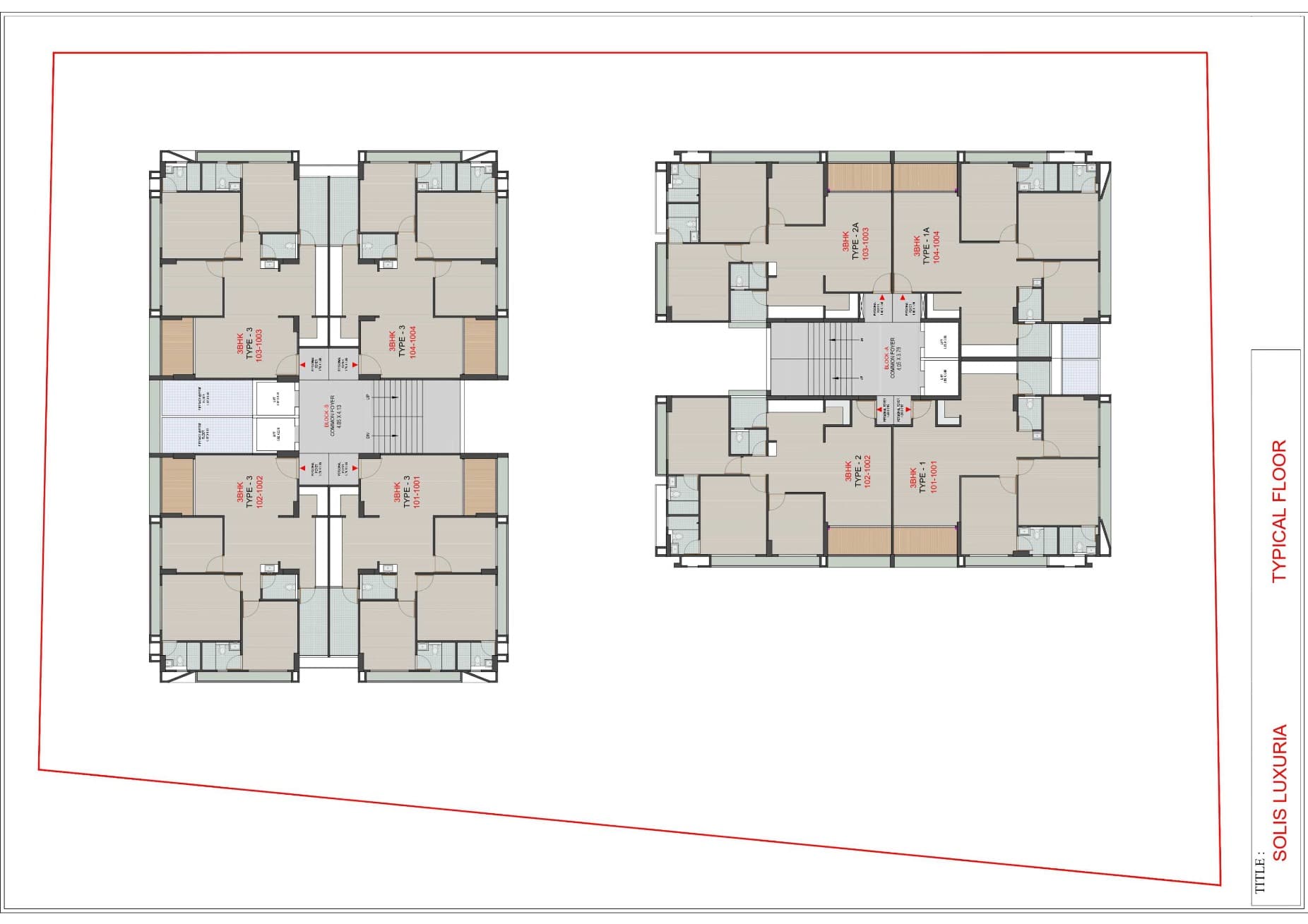 Floor Plan 4 - Buildscape Solis Luxuria