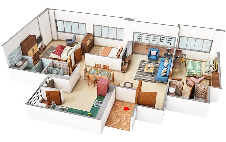 Floor Plan 2 - Sangath Accolade