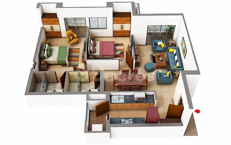 Floor Plan 1 - Savvy Marina