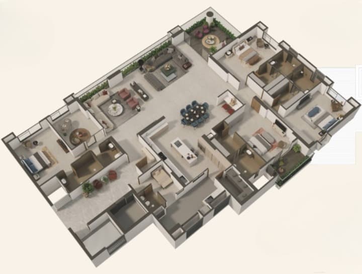 Floor Plan 2 - Ekarth Sarvam