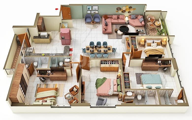 Floor Plan 3 - Parkview H9