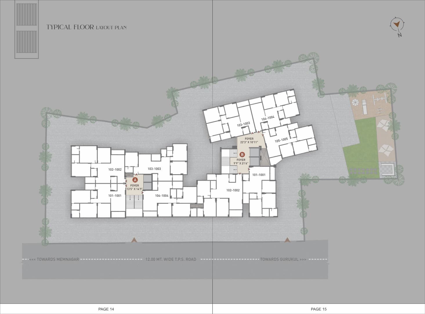 Floor Plan 4 - Shruti Apartment