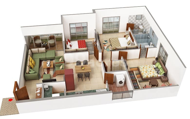Floor Plan 1 - Keshav Elitus