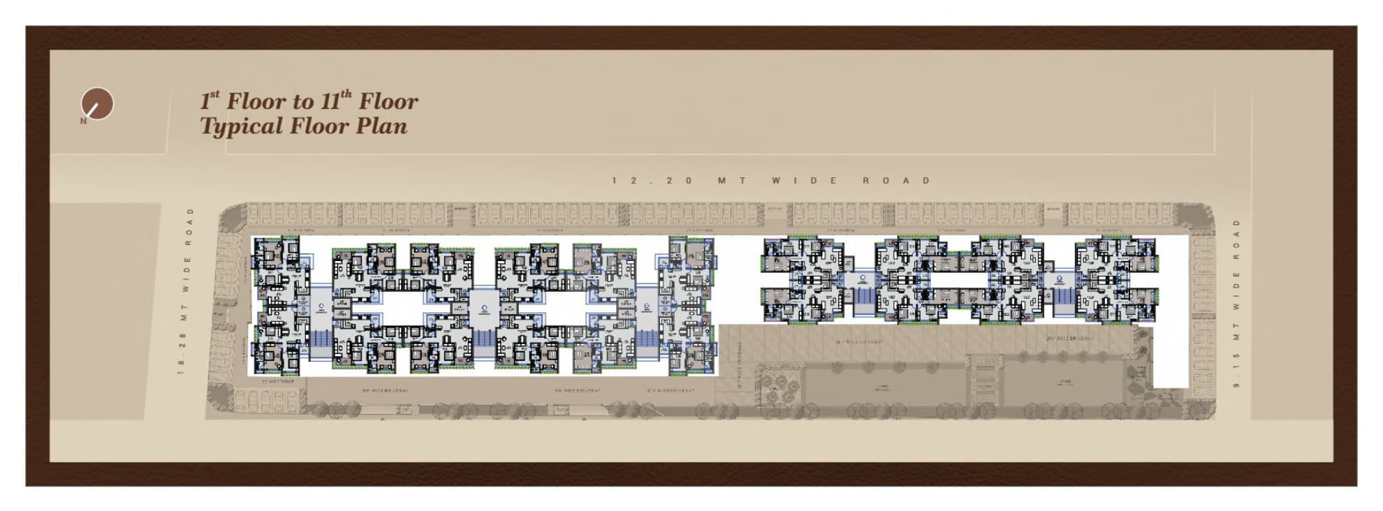 Floor Plan 3 - Art Shree Vishnudhara Residency