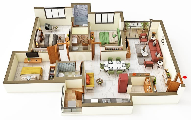 Floor Plan 5 - Art Shree Vishnudhara Residency