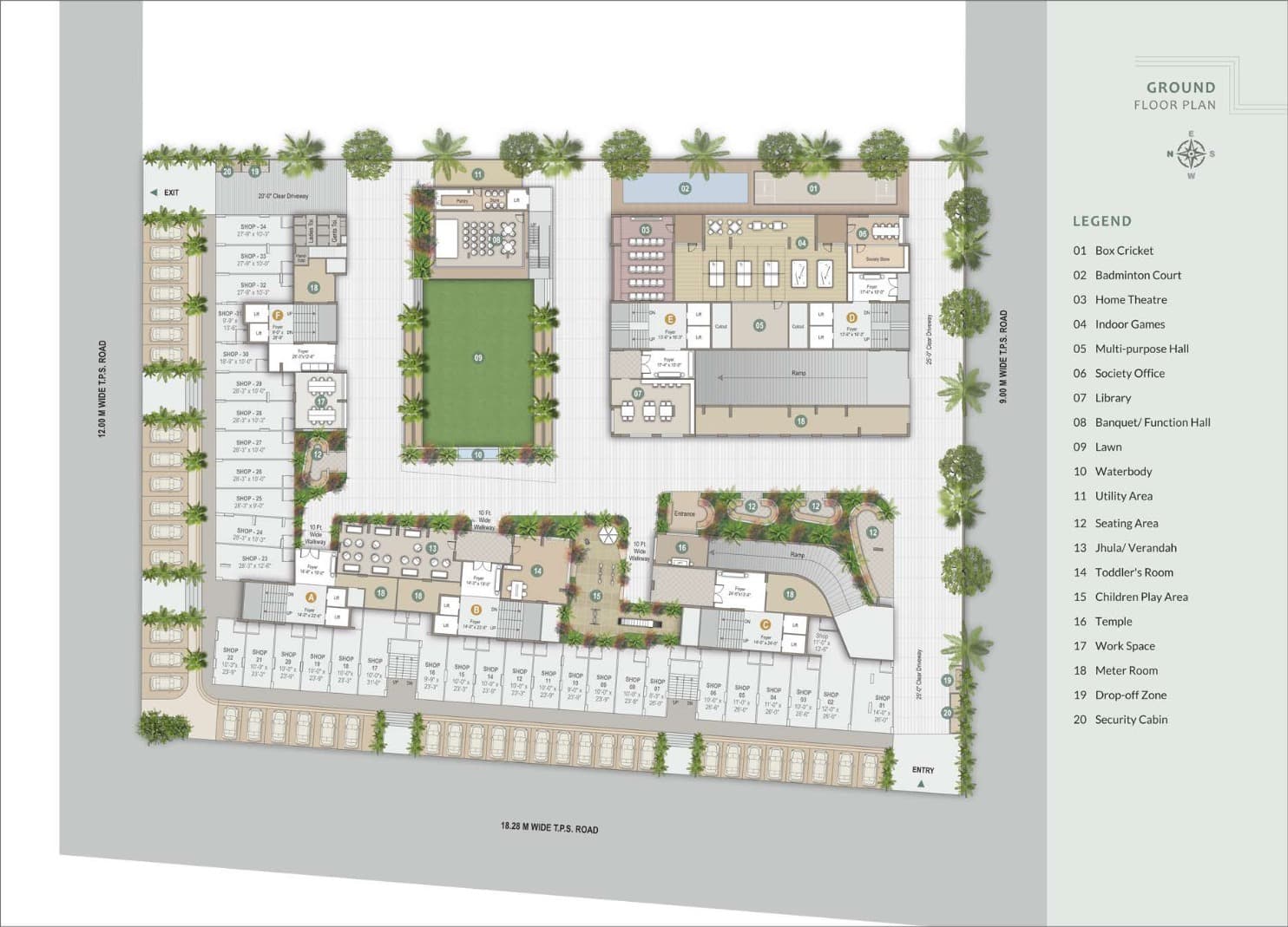 Floor Plan 4 - Suryansh Skyline