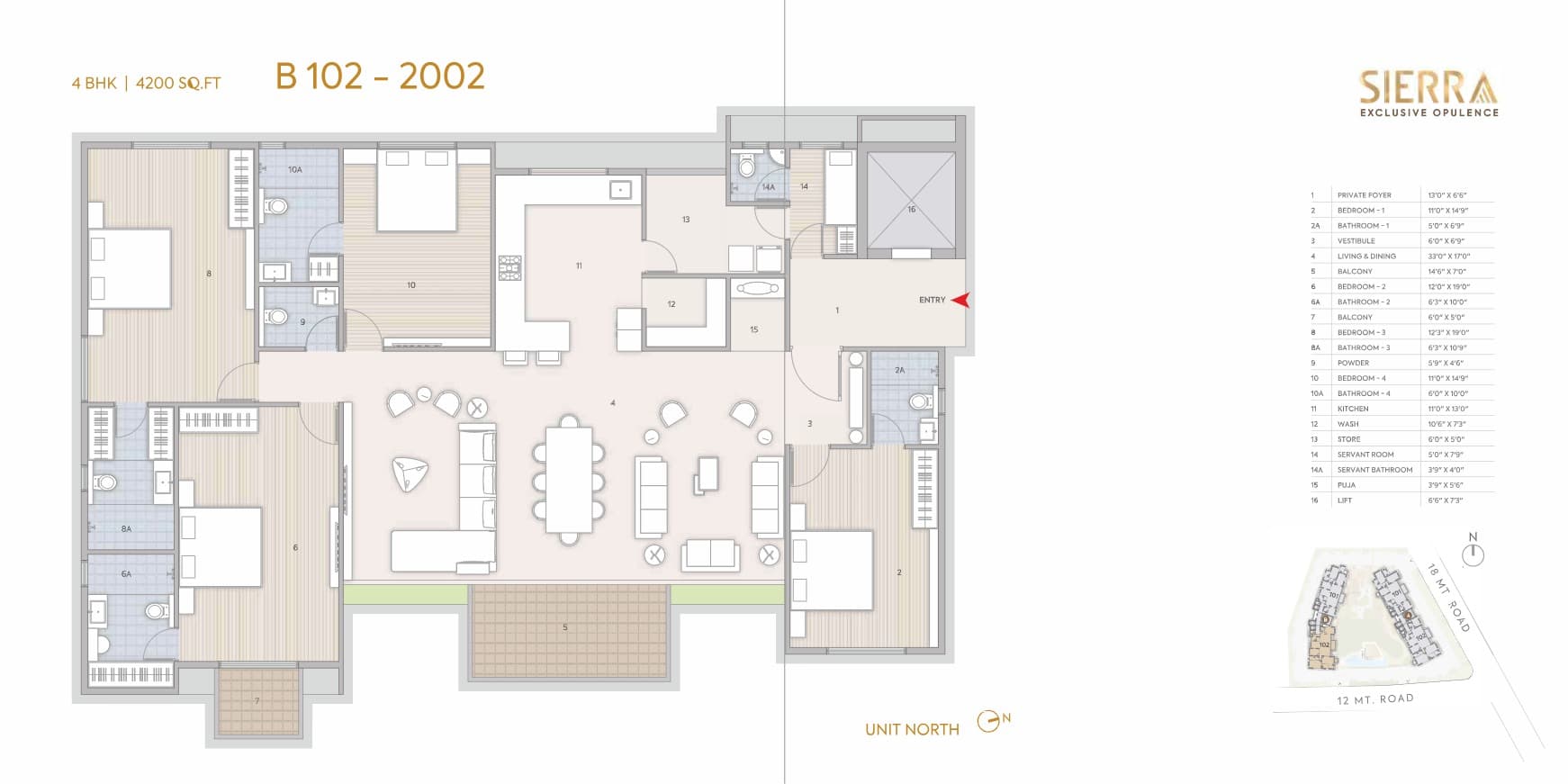 Floor Plan 1 - Sierra