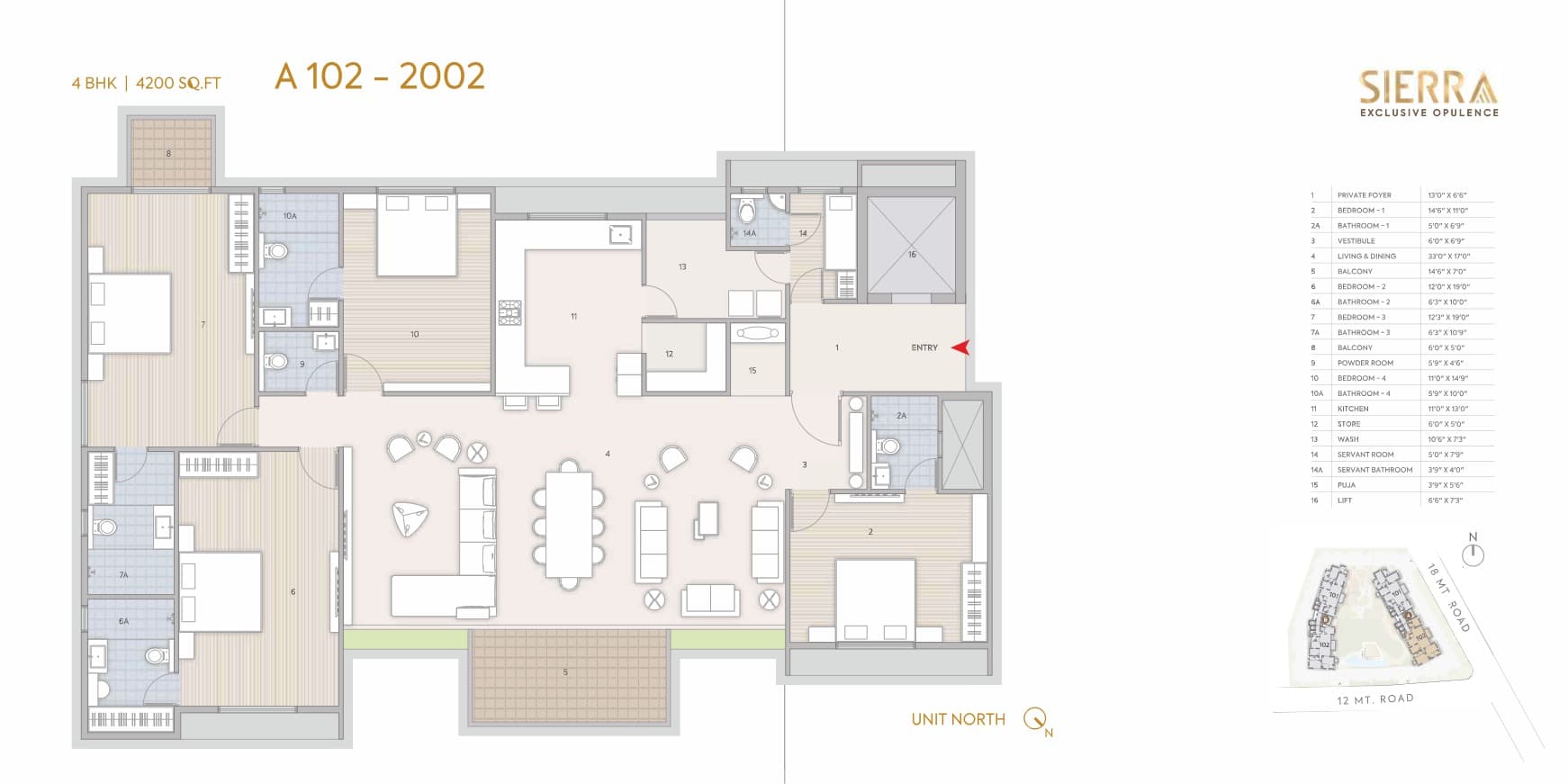 Floor Plan 3 - Sierra