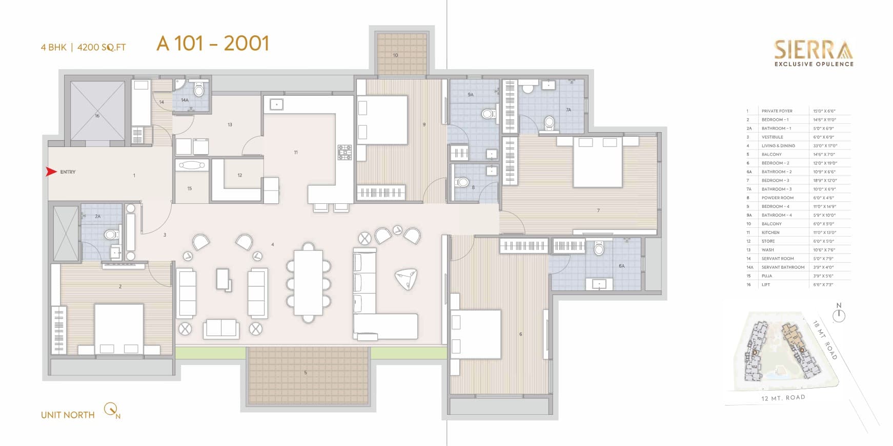 Floor Plan 4 - Sierra