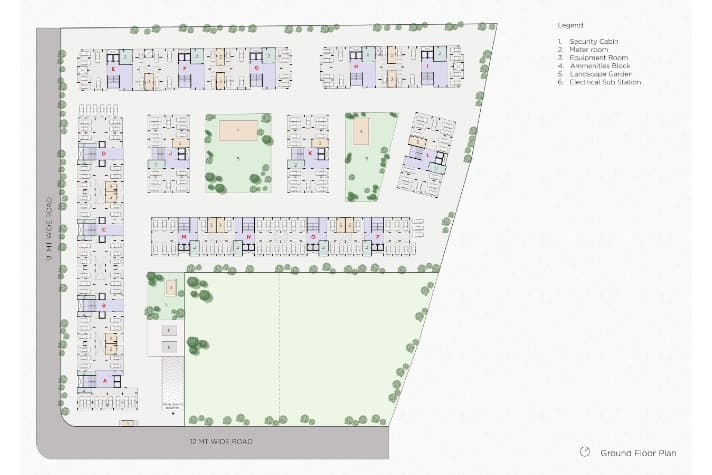 Floor Plan 4 - Saanvi Nirman Springs