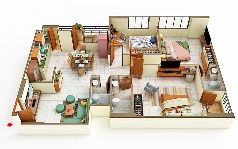 Floor Plan 6 - Addor Arise
