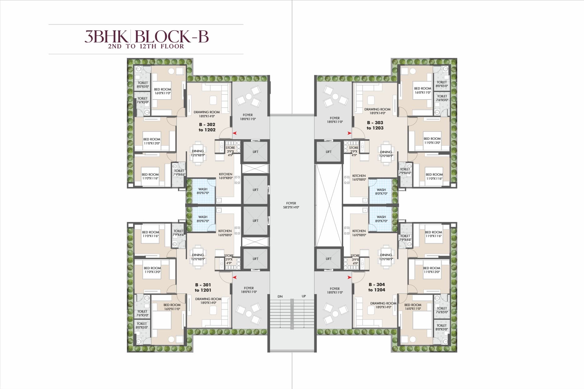Floor Plan 1 - White Eternity