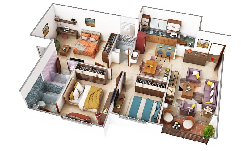 Floor Plan 5 - Shakti Essence 171