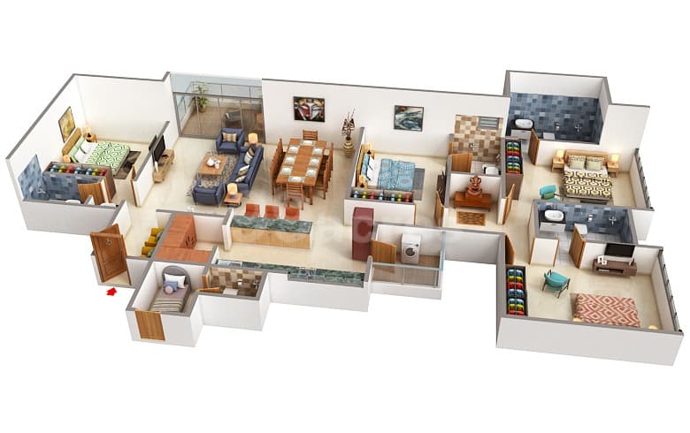 Floor Plan 1 - Nishant Ratnaakar Caledonia