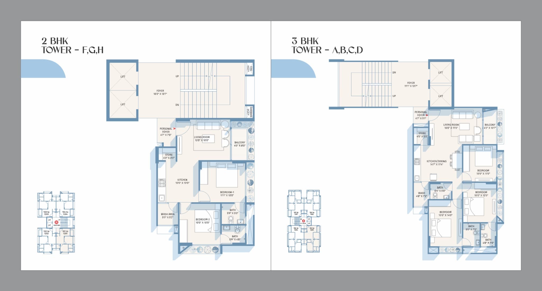 Floor Plan 2 - Swara Sakal Skycity