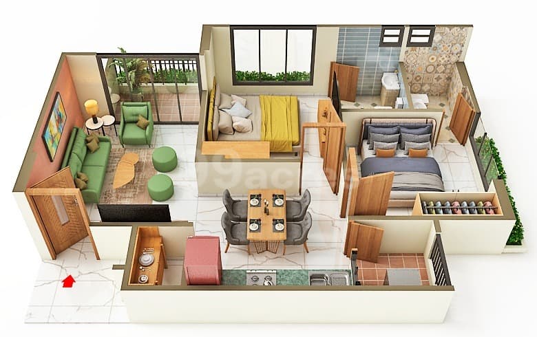 Floor Plan 5 - Swara Sakal Skycity