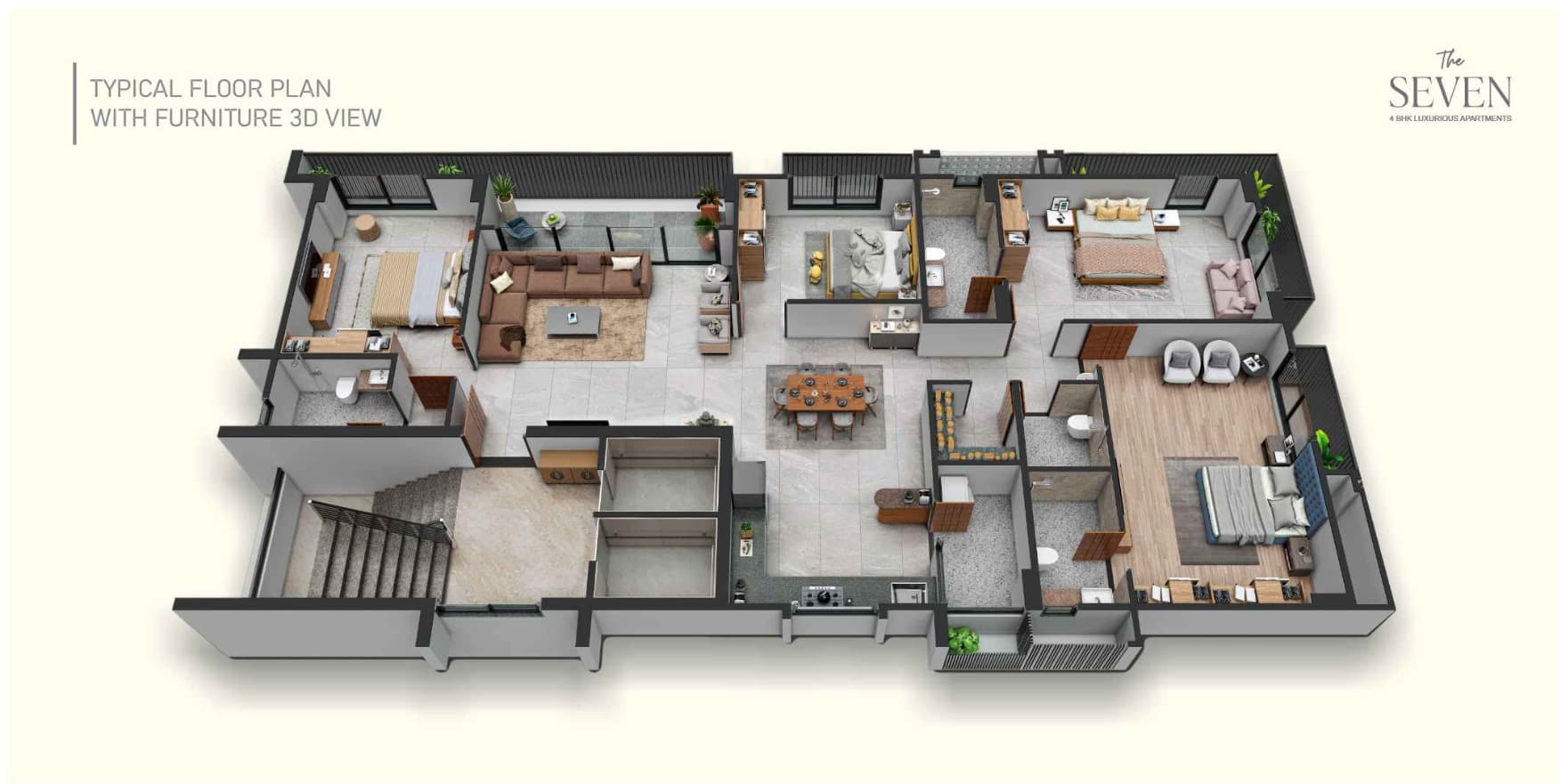 Floor Plan 1 - The Seven by RB Builder