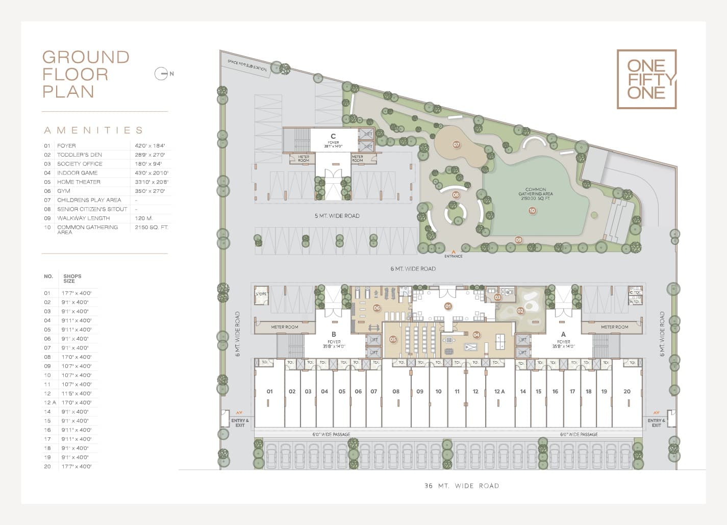Floor Plan 4 - Alok One Fifty One