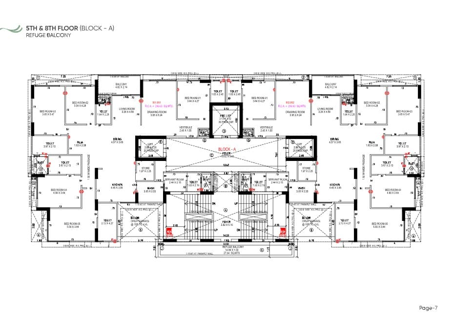 Floor Plan 1 - Aastha Amrutham