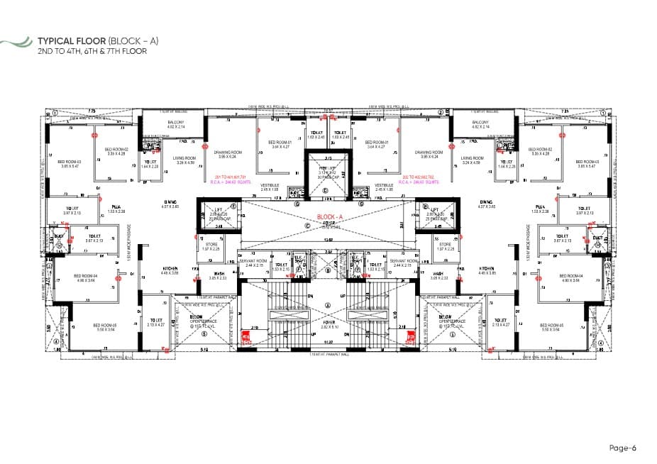 Floor Plan 2 - Aastha Amrutham