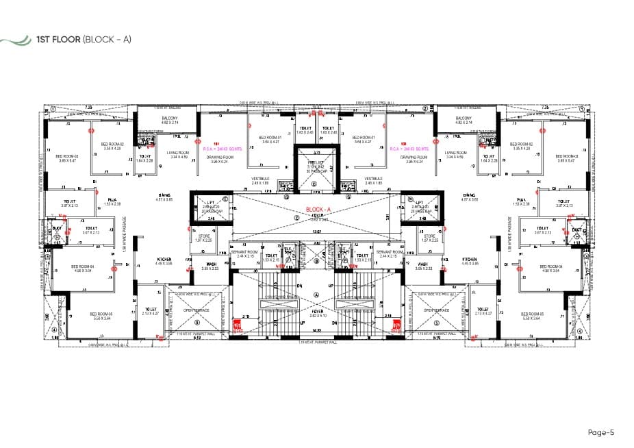 Floor Plan 3 - Aastha Amrutham