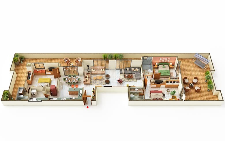 Floor Plan 3 - Vinayak Sapphire 2