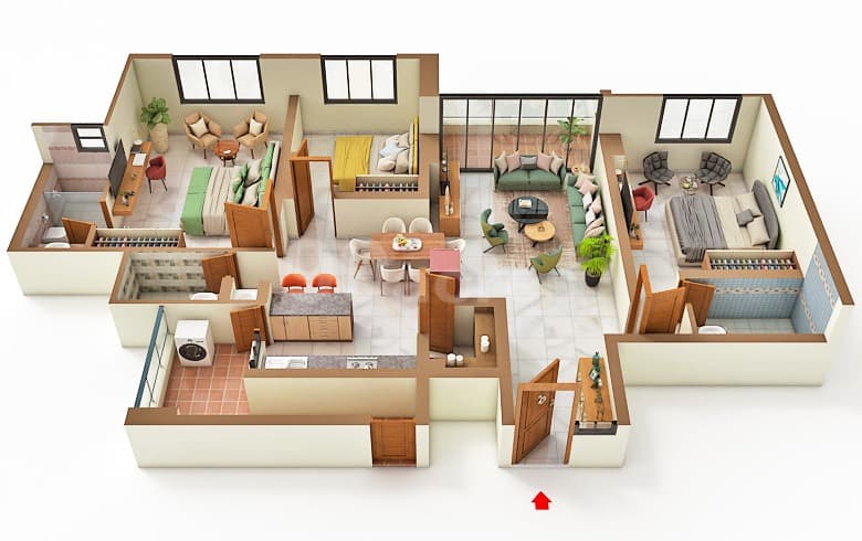 Floor Plan 2 - Shreeya Amazia