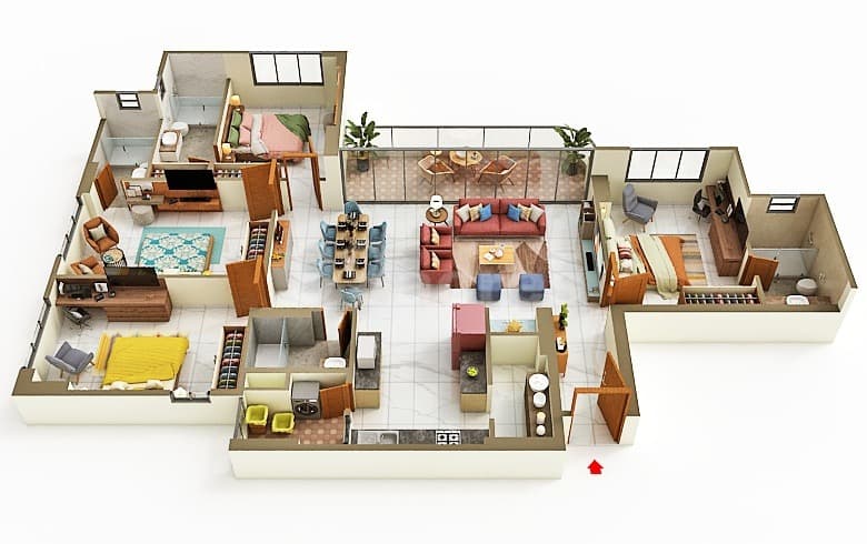 Floor Plan 2 - Venus The Universe