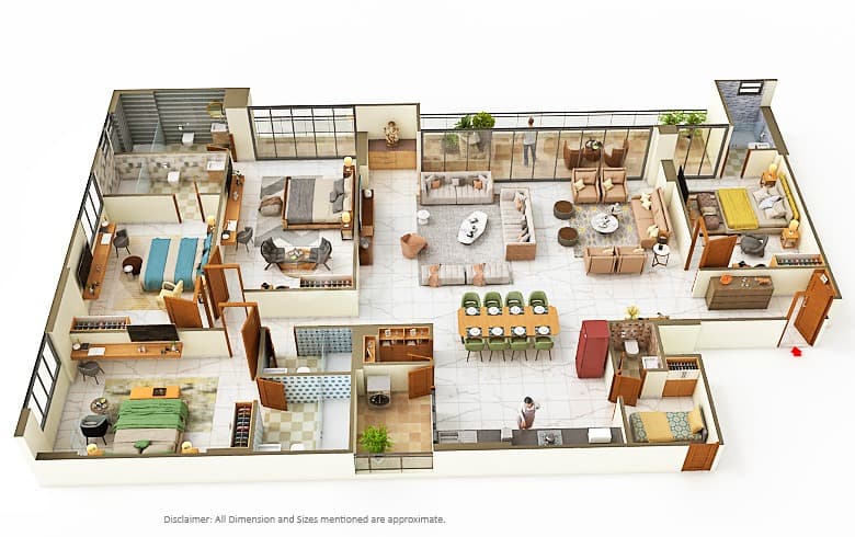 Floor Plan 1 - NB Legacy Tower