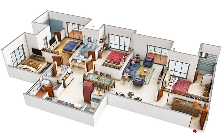 Floor Plan 2 - Swagat Agacia