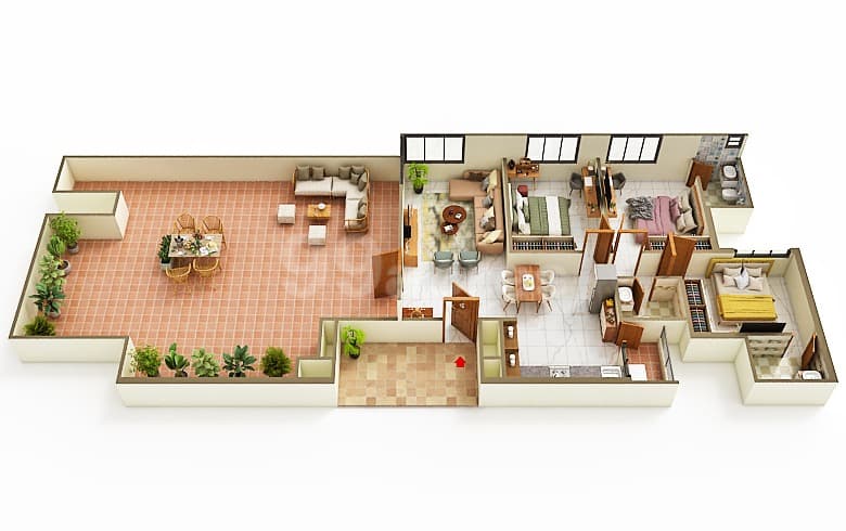 Floor Plan 3 - Rameshwar City