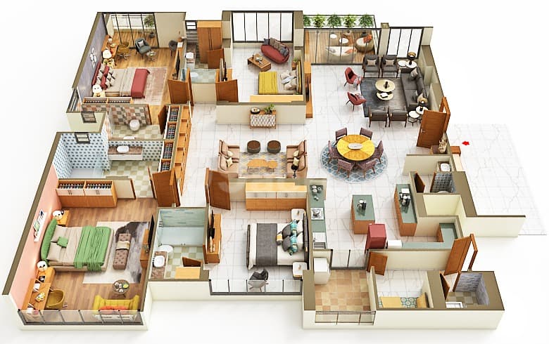 Floor Plan 1 - Adani Belrosa