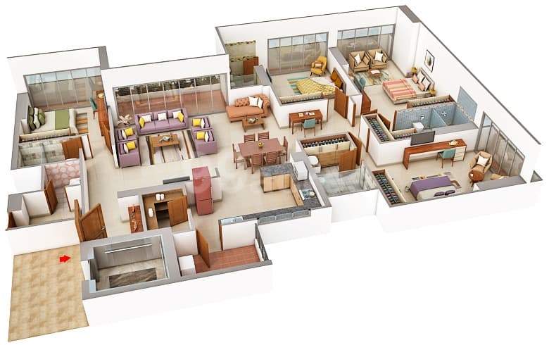 Floor Plan 1 - Anamika High Point
