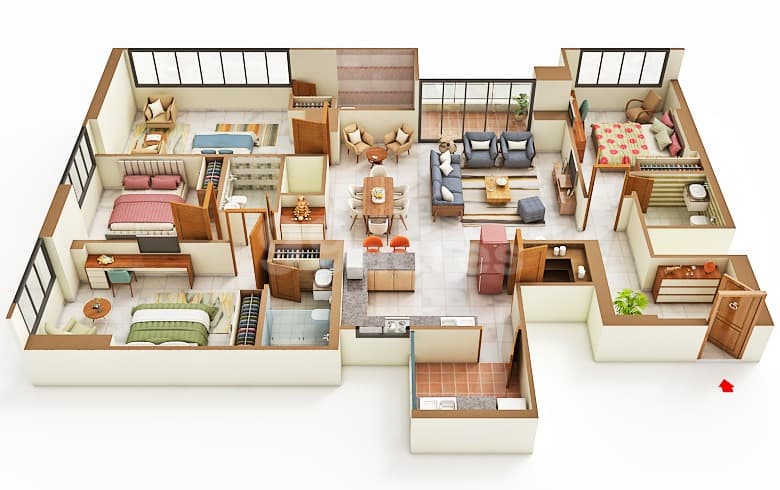 Floor Plan 3 - Anamika High Point