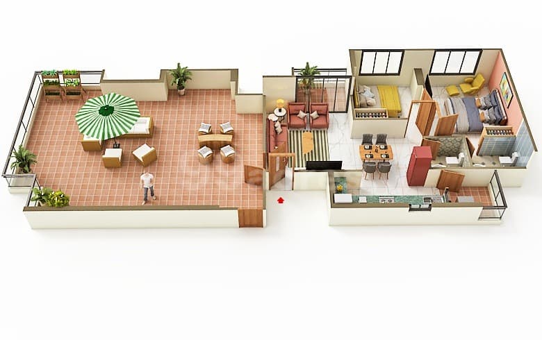 Floor Plan 3 - Madhav Samved Opera Melody