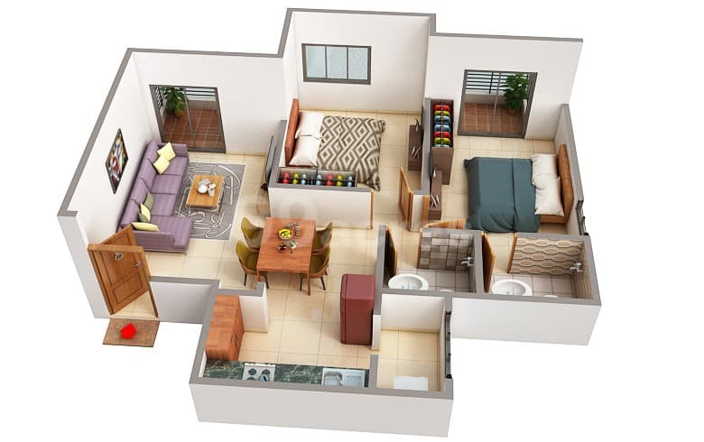 Floor Plan 1 - Swagat Kingsland