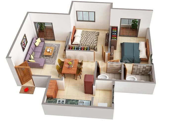 Floor Plan 2 - Swagat Kingsland