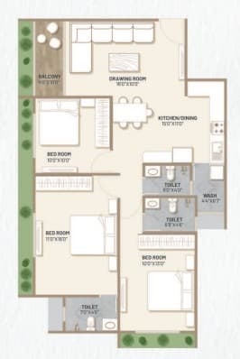 Floor Plan 1 - Amara