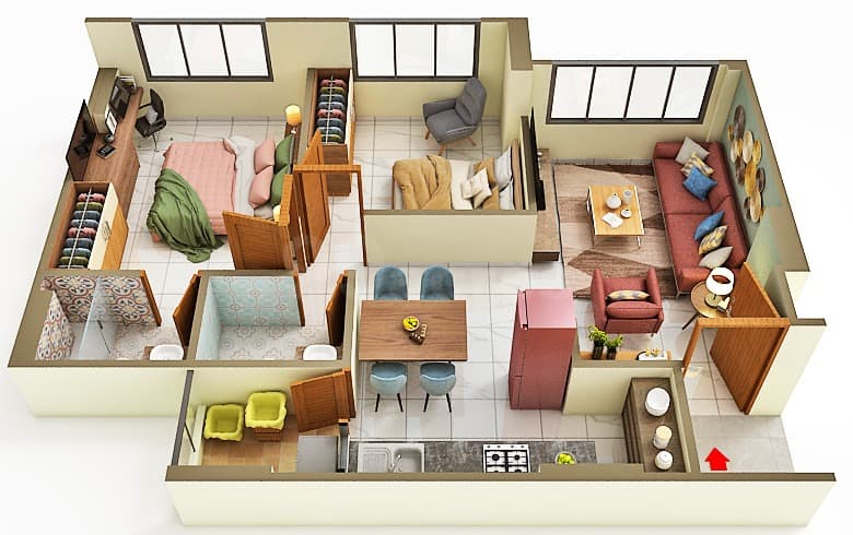 Floor Plan 1 - Shilpalay