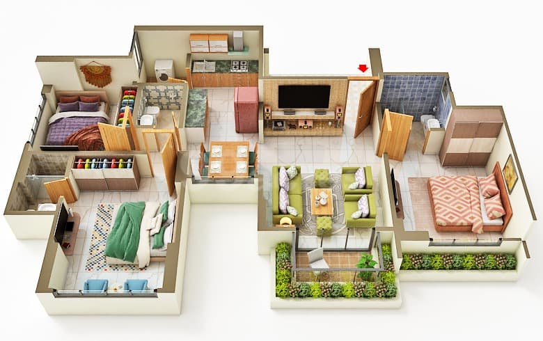 Floor Plan 1 - Dev The Galaxy