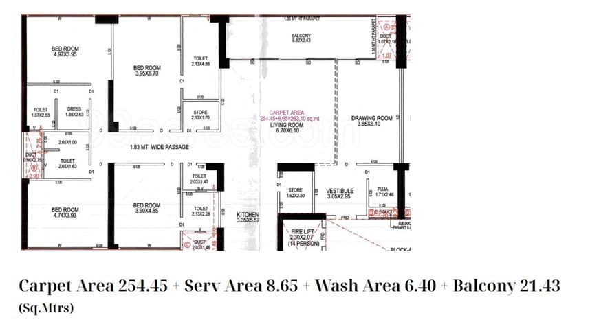 Floor Plan 2 - Anjney Maruti 360