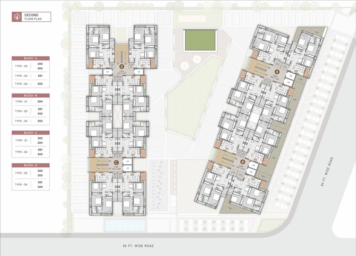 Floor Plan 1 - Kautilya Two20