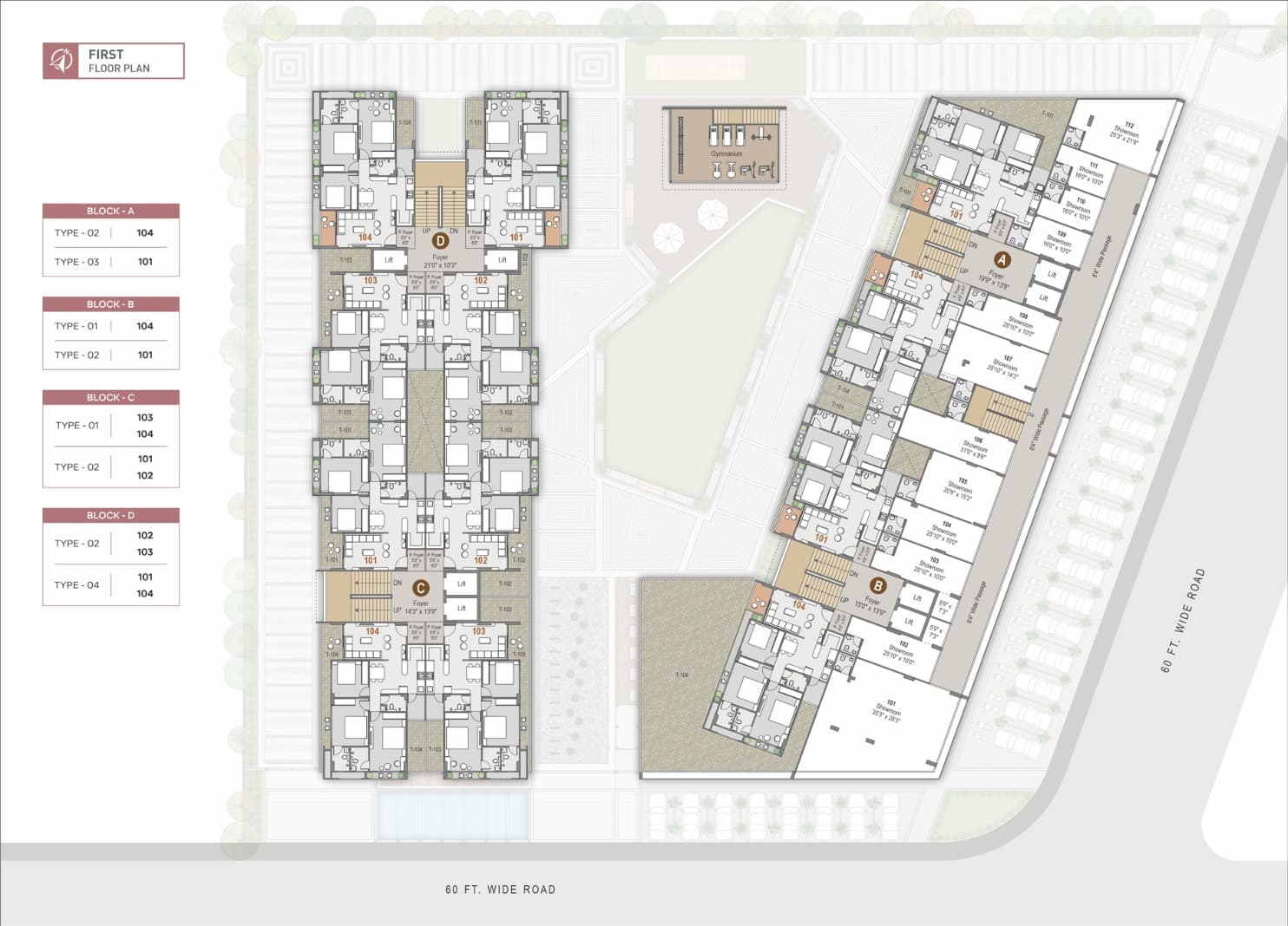 Floor Plan 2 - Kautilya Two20