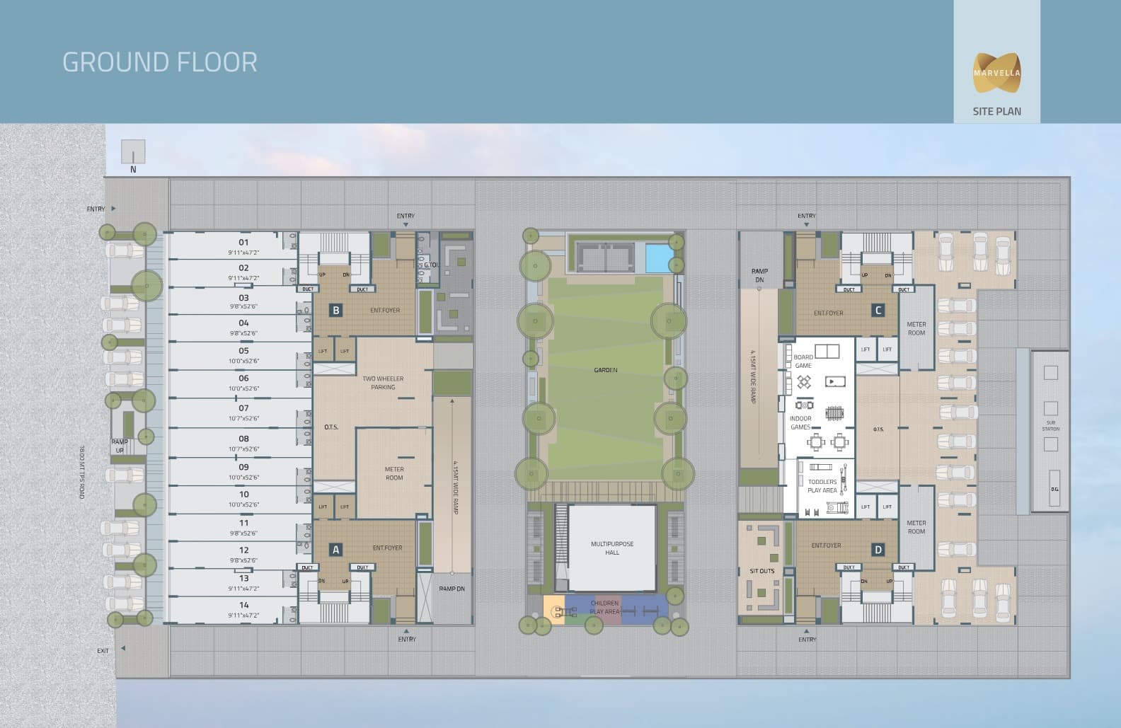 Floor Plan 3 - Marvella