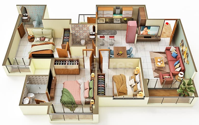 Floor Plan 4 - Marvella
