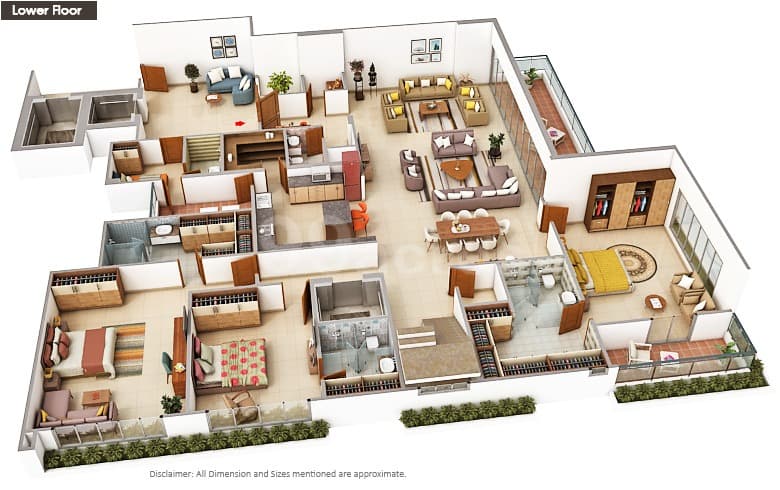 Floor Plan 1 - Bakeri Shyaswa Sarovar