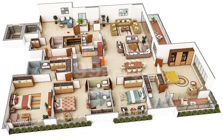 Floor Plan 2 - Bakeri Shyaswa Sarovar
